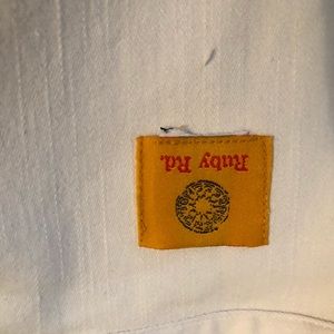 Ruby rd. White denim